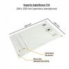Bubble envelope F16 WHITE E-PACK x100pcs