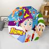 Custom Name Aggu The Little Wizard Theme Automatic Umbrella, Lightweight & Portable, 8 Rib, Perfect for Outdoor Travel, Birthdays, Christmas, Gifts.