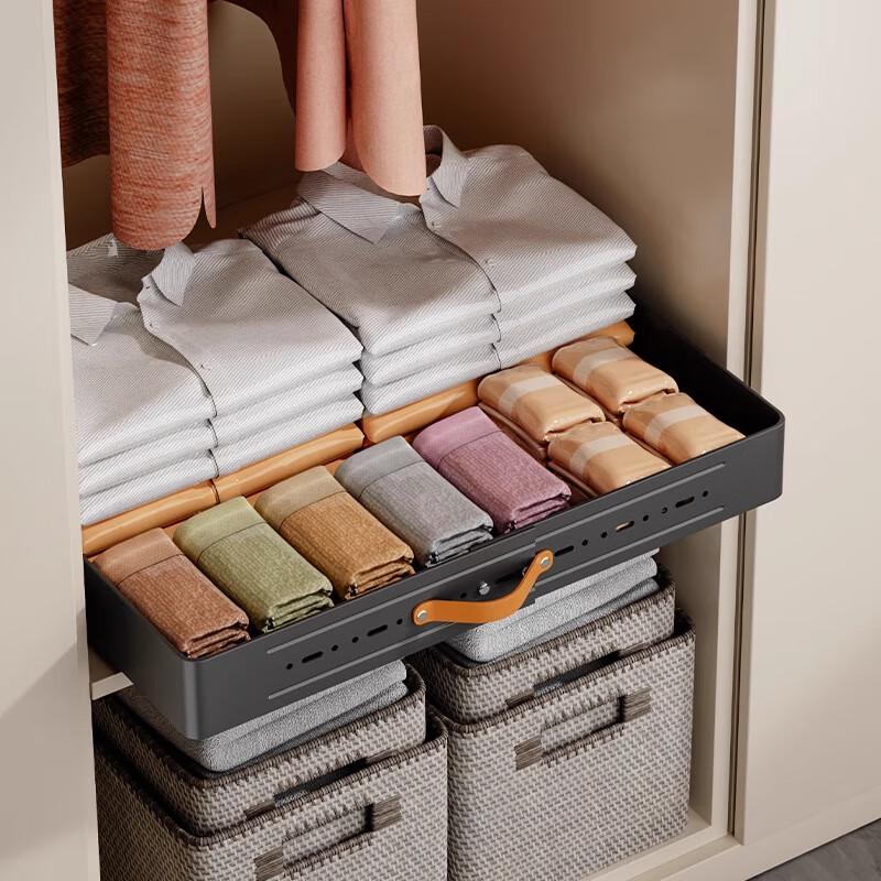 OIMG Retractable Countertop Kitchen Storage Rack