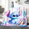Customiz Name Personality Stitch Blanket Soft &Warm Sofa Office Bed Travel Lunch Break Blanket, Gift Suitable All Seasons