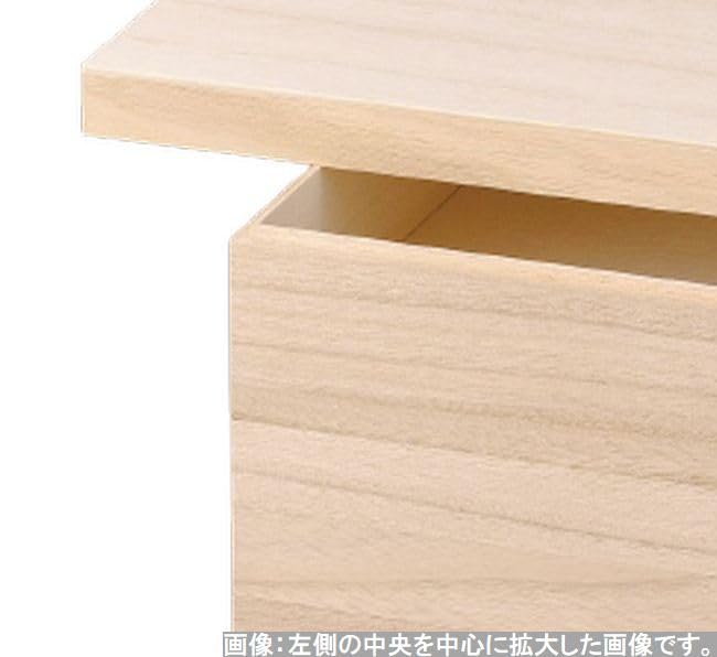 J-kitchens Юбако 3-ярусная деревянная 7 размеров Павловния Счастливая корзина Тяжелое белое дерево 22,0 см x 22,0 см x 17,6 см Сделано в Японии