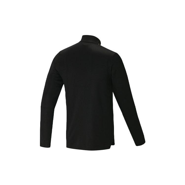 Adidas Jackets Men's Black Stand Collar Moderate Workwear GS4709