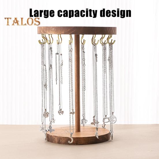 Подставка для ожерелий, органайзер для украшений с крючками, деревянная основа, органайзер для повязок на голову, подставка для девочек, ожерелий, браслетов