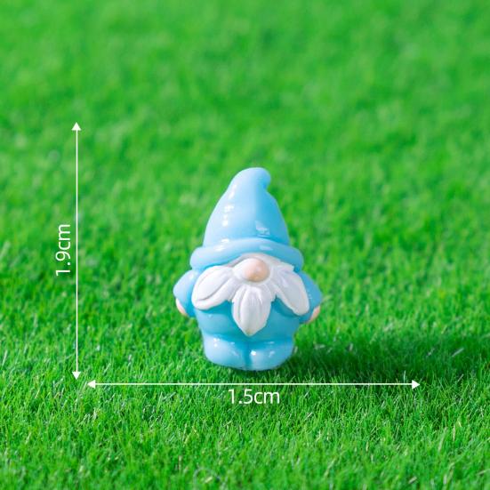 14 шт. Микроландшафтный орнамент Мини гном Пасхальная фигурка Миниатюрный сад