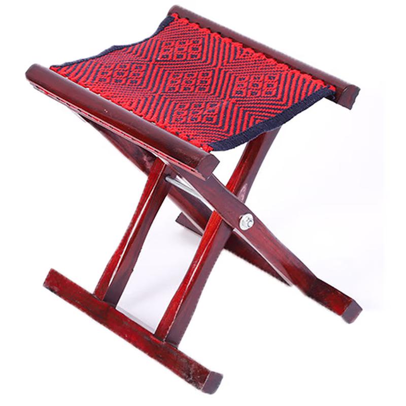 OEING Braided Folding Outdoor Stool