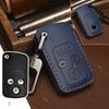 Чехол для автомобильного ключа из натуральной кожи для Honda Accord CIVIC CRV Fit 2006-2015 Smart Remote Keychain Car Accessories 2 3 Buttons Cover