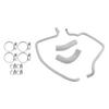 Silicone Radiator coolant Hose kit Fit For Rocket 3 2019-2024 White