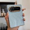 Применимо к чехлу для складного мобильного телефона Huawei PuraXmax, легкая роскошь, бархат, однотонная кожа, шарнир центральной оси, противоударный защитный чехол