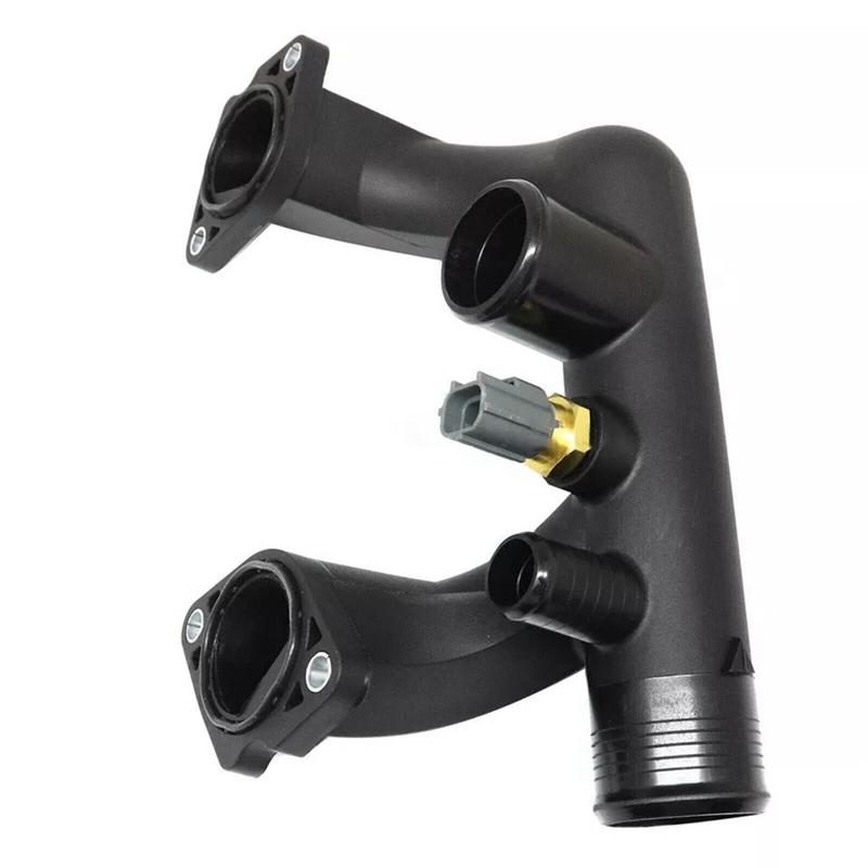 Durable-AJ85885 96JV-8A504-BD Thermostat Coolant Housing Water Pull For Jaguar Vanden Plas XJ8 XJR XK8 3.2 4.0 V8