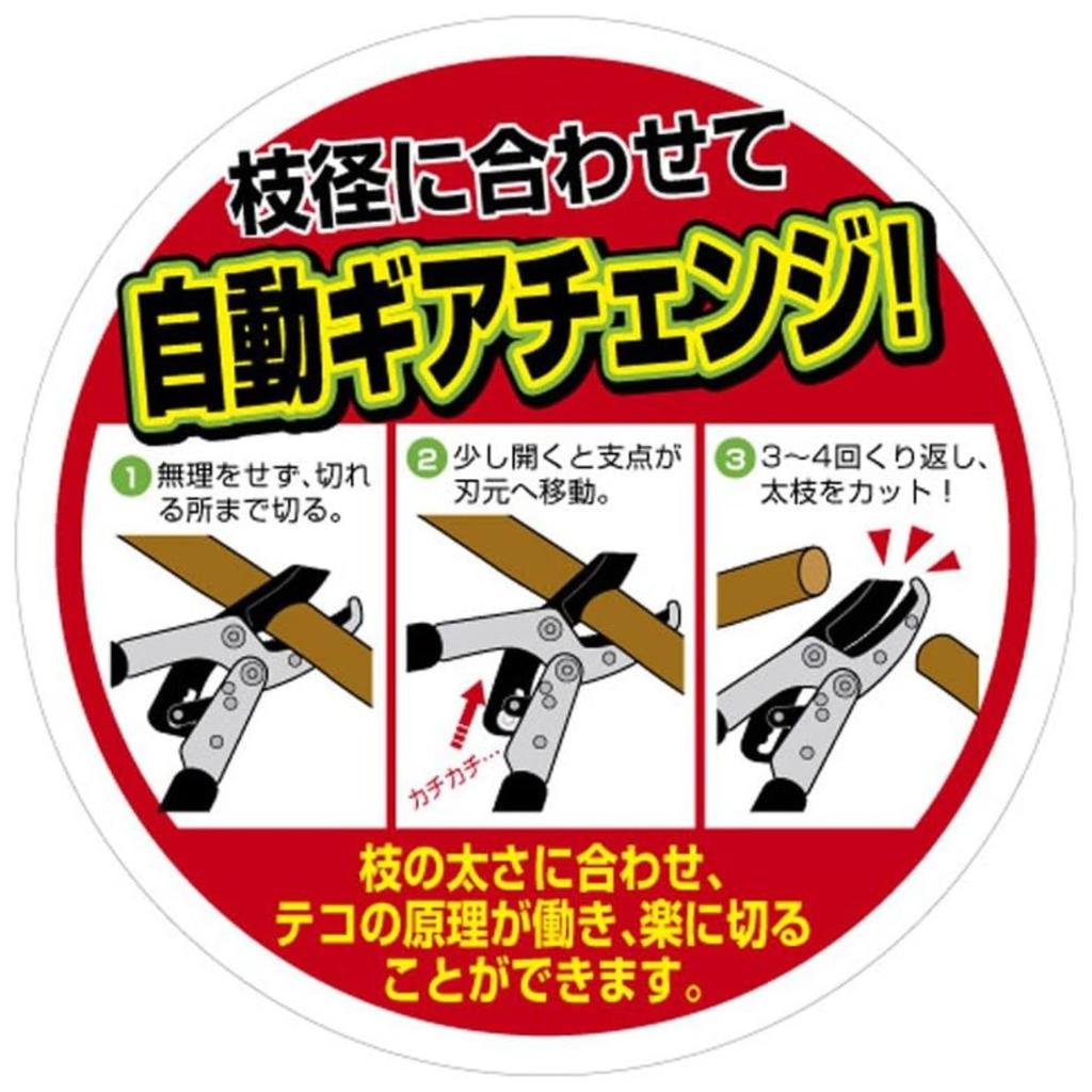 Takagi Сучкорез садовый Sun Garden, трещоточный, мини, прибл.. 40мм