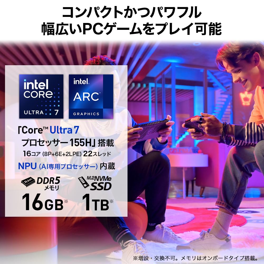 PC Games with Latest CoreUltra7 Touch Compatible 120Hz MSI Portable Gaming PC Claw CoreUltra7 Inch Touch [Enjoy Anytime, Anywhere] [Equipped Intel's &