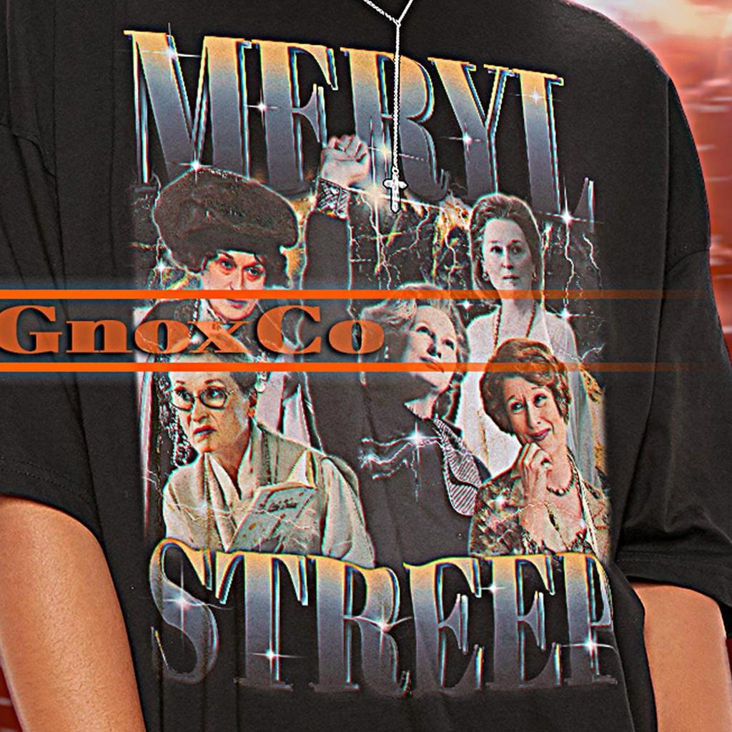 MERYL STREEP Retro Shirt, Meryl Streep Tshirt, Meryl Streep Vintage Tees, Meryl Streep Retro 90s Sweater, Meryl Streep Merch Gift Shirt #saf