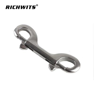 RICHWITS Двусторонний B-образный пружинный крюк из нержавеющей стали 316