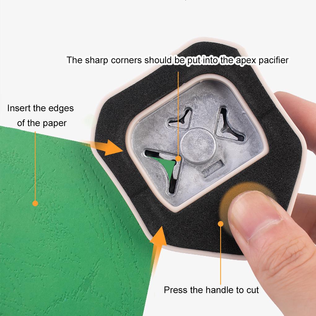 Stainless Steel Corner Punch For Crafting And Card Making 3 Sizes 4/7/10mm Card Making Supplies