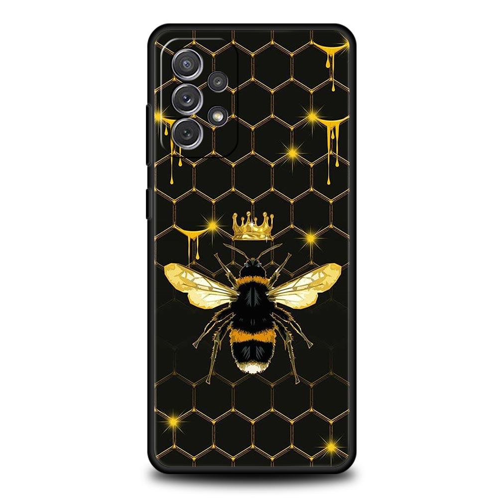 Чехол для телефона 'Пчелиный мед' для Samsung Galaxy A15 A13 A51 A71 A41 A31 A21S A03S A05 A35 A32 A55 A23 A25 A33 A53 A73 5G