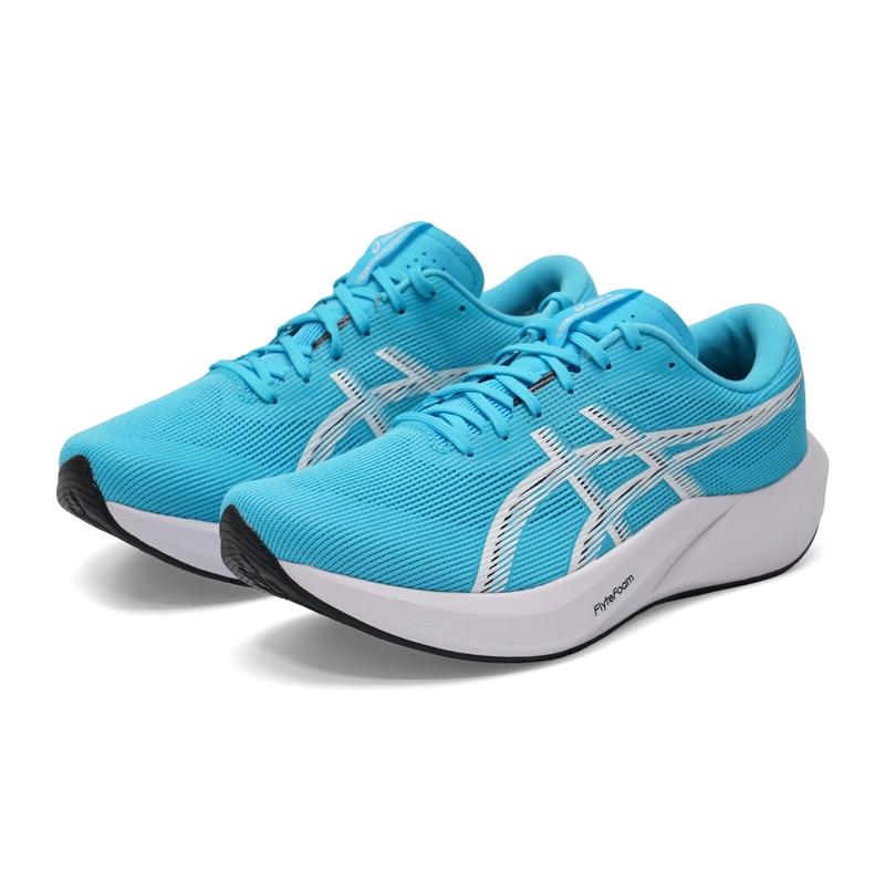 Asics Гиперскорость 6 (2Э) Широкая посадка Мягкие Прочные Гоночные Беговые Кроссовки Унисекс Беговые Кроссовки Синий Белый 1013A238-400