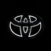 5D Car Front Grille Trunk Logo LED Light Retrofit for Toyota Corolla Reiz LANDCRUIS Camry PRADO Vios Yaris Highlander LVALON