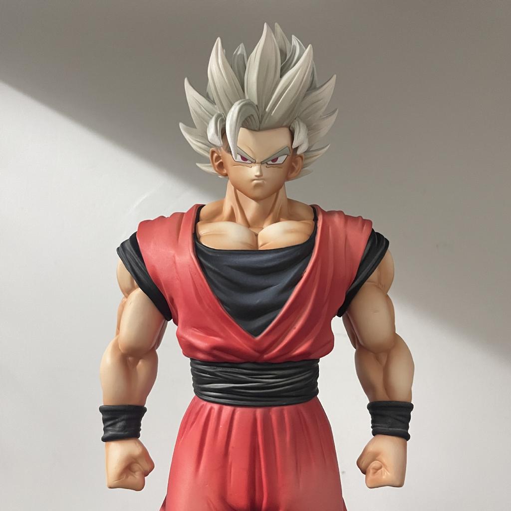 Фигурка Аниме Dragon Ball Серия Super Гоку Двухголовый Супер Сайян Статуэтка Действия Кукла Модель Детские Игрушки Украшение Подарок