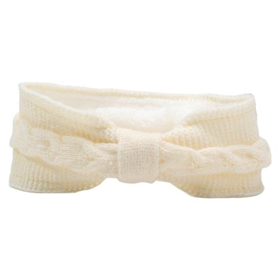 Зимняя флисовая повязка на голову, однотонная, с перекрученной текстурой, утолщенная, теплая, эластичная, удобная, вязаная, утепленная повязка на голову