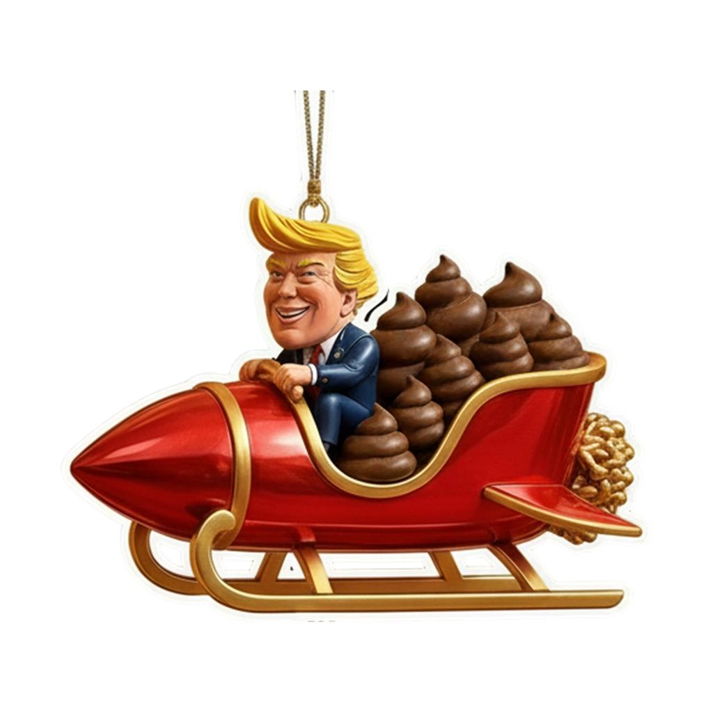 Плоская 2D подвеска, Подвеска на елку, Украшение для дома, Акриловая подвеска