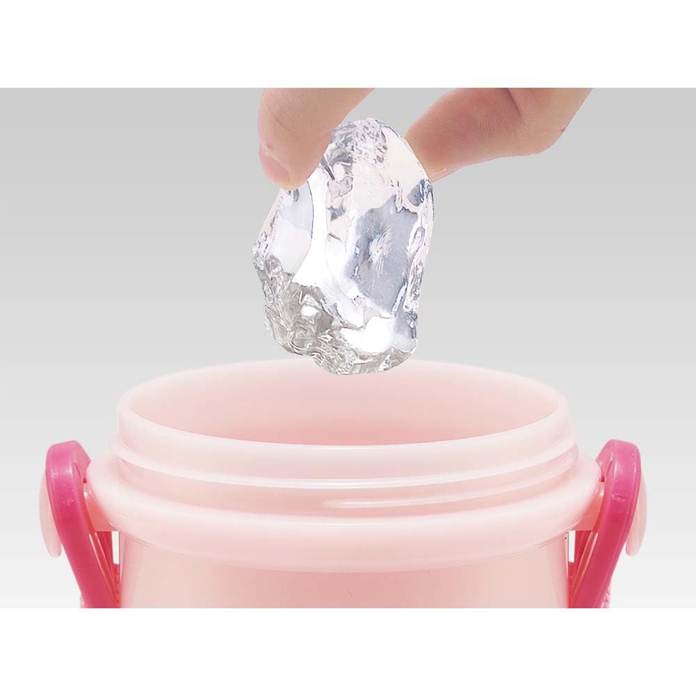 Skater Children's Water Bottle, 480ml, Direct Drinking, Plastic, One-Touch Operation, Dishwasher Safe, Made In Japan, Paw Patrol Girl Pup, PSB5SANAG-A