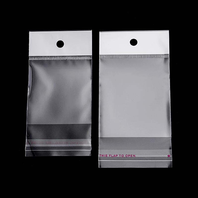 Creative Large-Capacity Jewelry Bag, Easy To Carry Plastic Bag Opp Earring Bag Portable