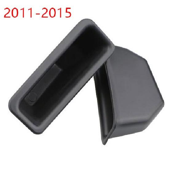 2 шт./компл., ящик для хранения подлокотника на двери автомобиля из АБС-пластика для Ford Explorer 2011-2022, коробки с дверными ручками, чехол, держатель, контейнер