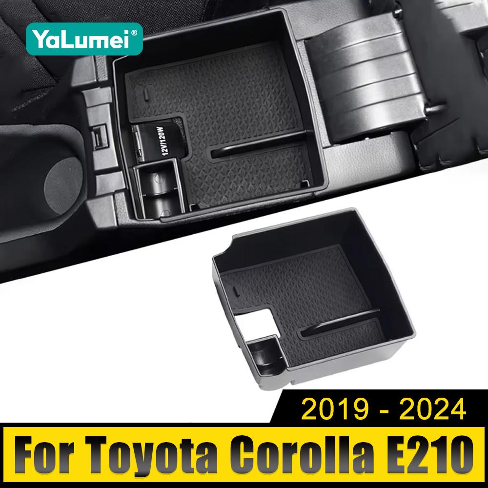 Для Toyota Corolla E210 2019 2020 2021 2022 2023 2024 гибридный автомобиль украшение консоль подлокотник контейнер ящик для хранения ремонтный чехол