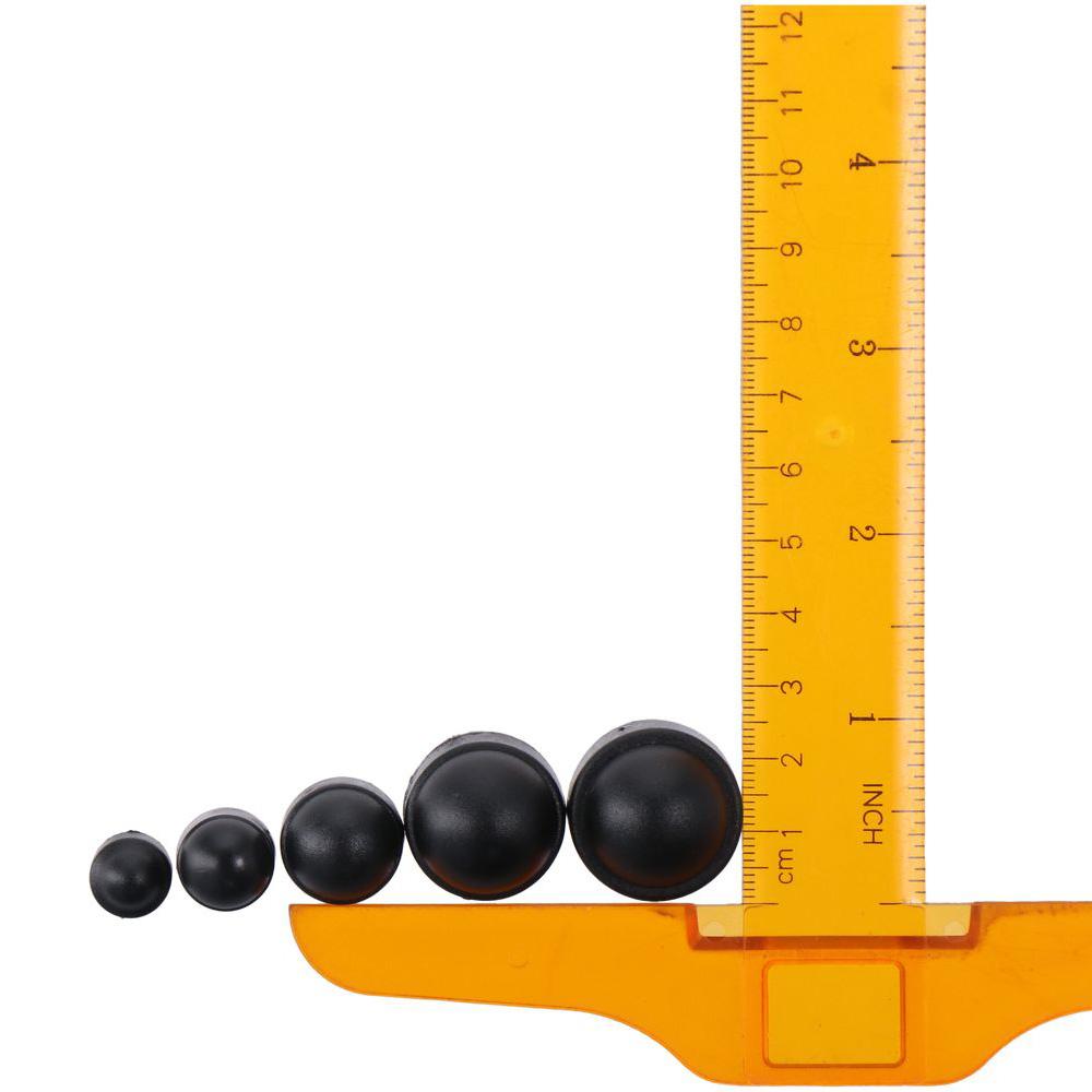 160Pcs Plastic Bolt Covers M4 M5 M6 M8 M10 M12 Hex Nut Caps Kit with Storage Box Screw Caps