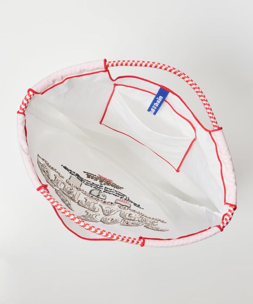 Double Standard Clothing Ball & Chain NY Винтажная Сумка для Покупок 0400-007-253 Женская Цвет Off-White Один Размер