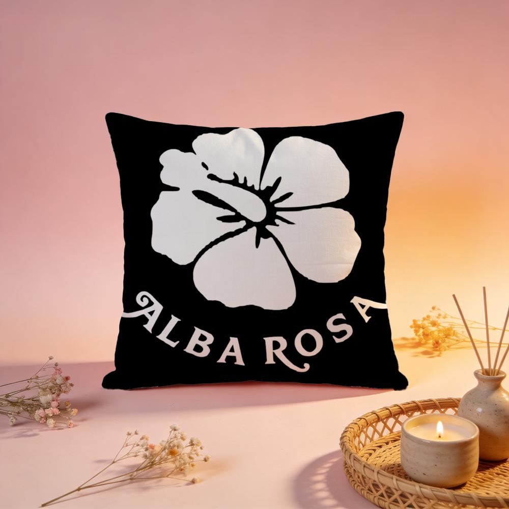 Popular AAlba Rosaead Cushion Cover Comfortable Durable Pillow Cover MultiScene for Home Office Car Sofa