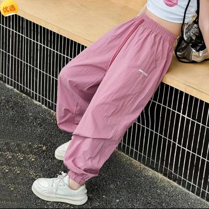 Детские ультралегкие быстросохнущие солнцезащитные брюки-джоггеры с защитой от комаров