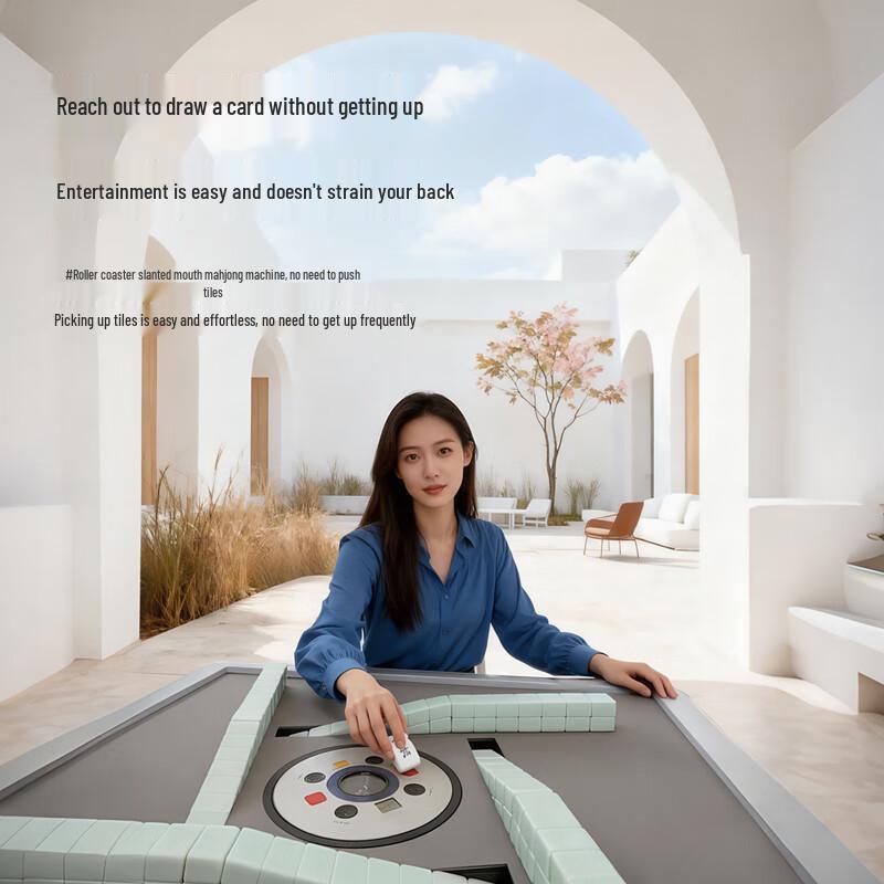 Automatic Foldable Mahjong Table Set