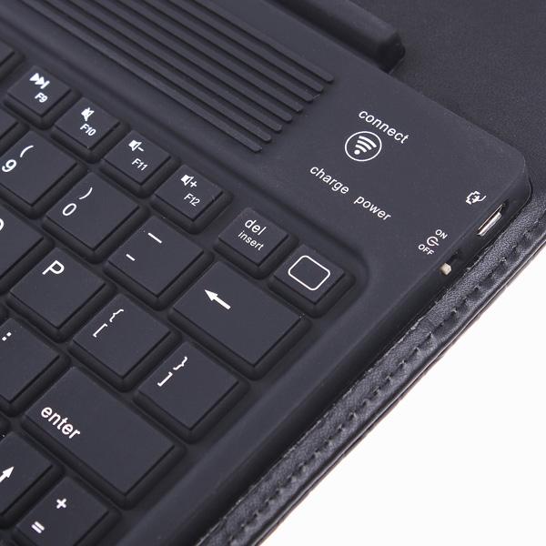 Беспроводная клавиатура BT + чехол из натуральной кожи для iPad 2 iPad 3