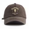 Cotton Western Cowboy Baseball Hats Hip Hop Outdoor Sun Hat Distressed Dad Hat  for Men Women