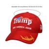 Бейсболка Trump 2024 года Кепка дальнобойщика Дышащая модная бейсболка Спасите Америку снова Вышитая кепка папы для мужчин и женщин