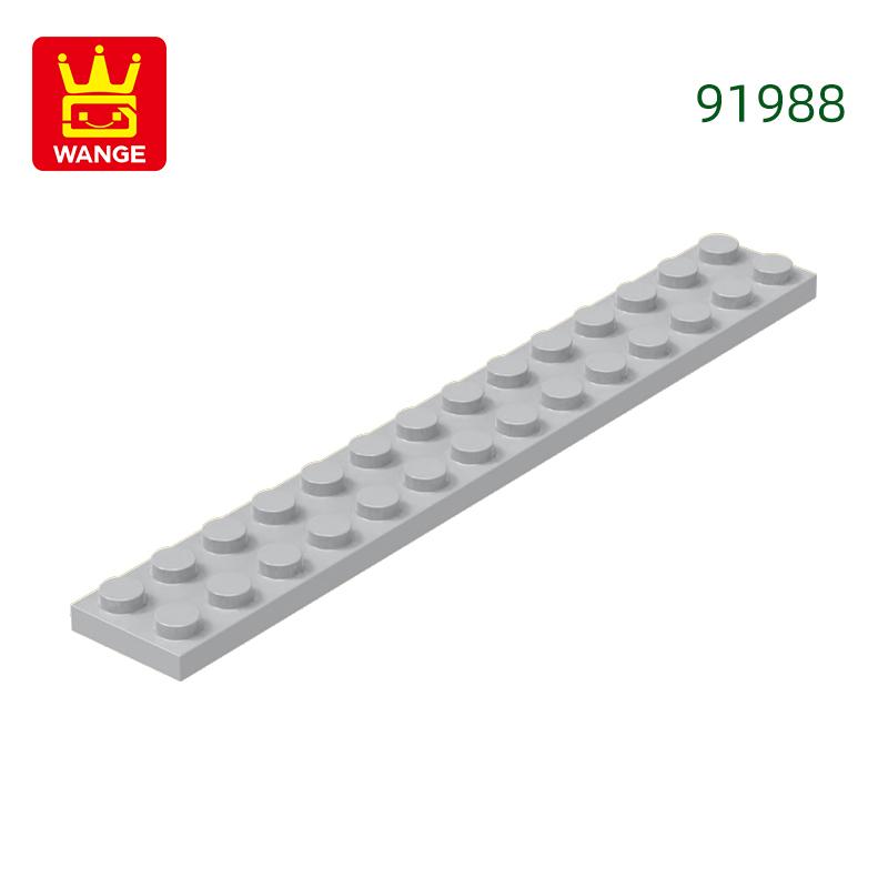 Нетоксичный 25 шт./лот 91988 Пластина 2x14 Строительные блоки Moc Цветные Аксессуары Совместимые с Brick DIY Строительные Игрушки