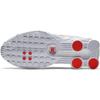 Nike Shox R4 Comfortable Slip Resistant Lightweight Non slip Lightweight Low top Marathon Running Shoes Women's White BQ4000-100