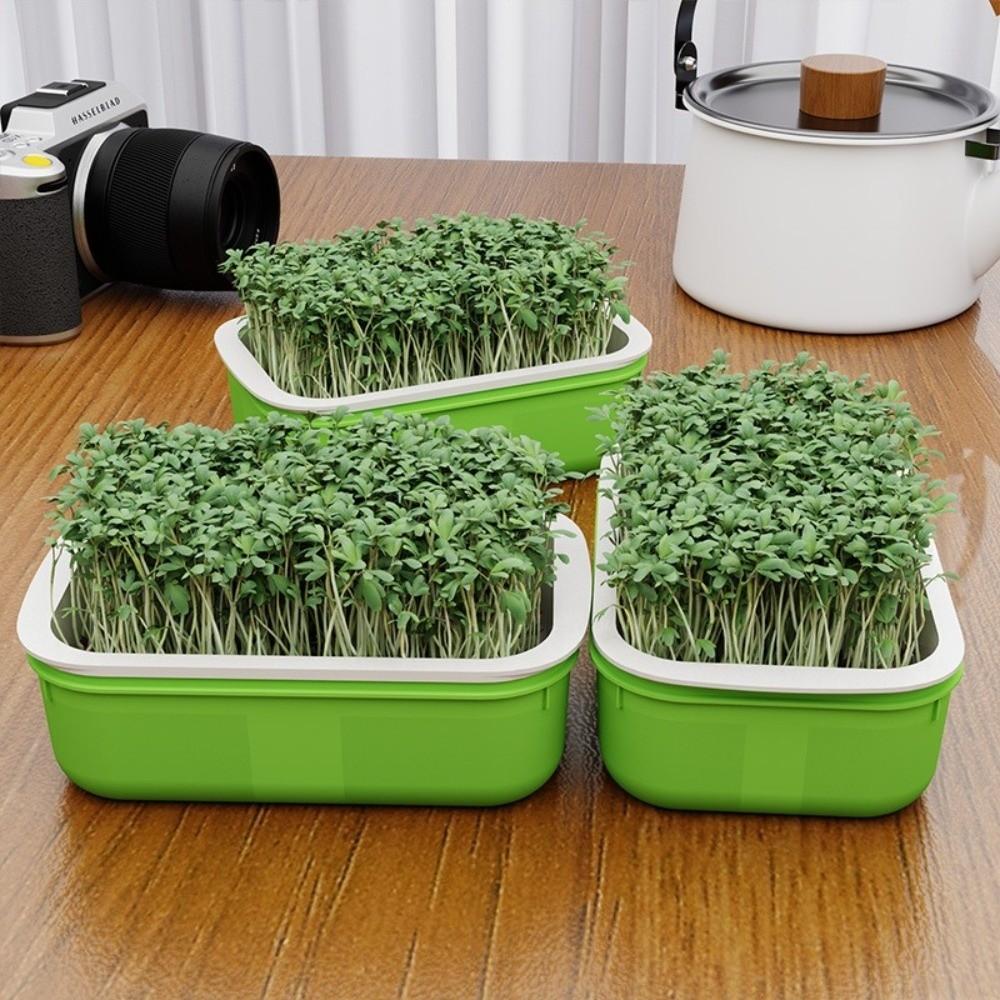 2Pcs Plastic Germination Tray High Ventilation Hydroponic Planting Tray  Greenhouse Supplies