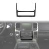 Рамка переключателя регулировки центральной консоли для Dodge RAM 1500 2012-17, углеродное волокно