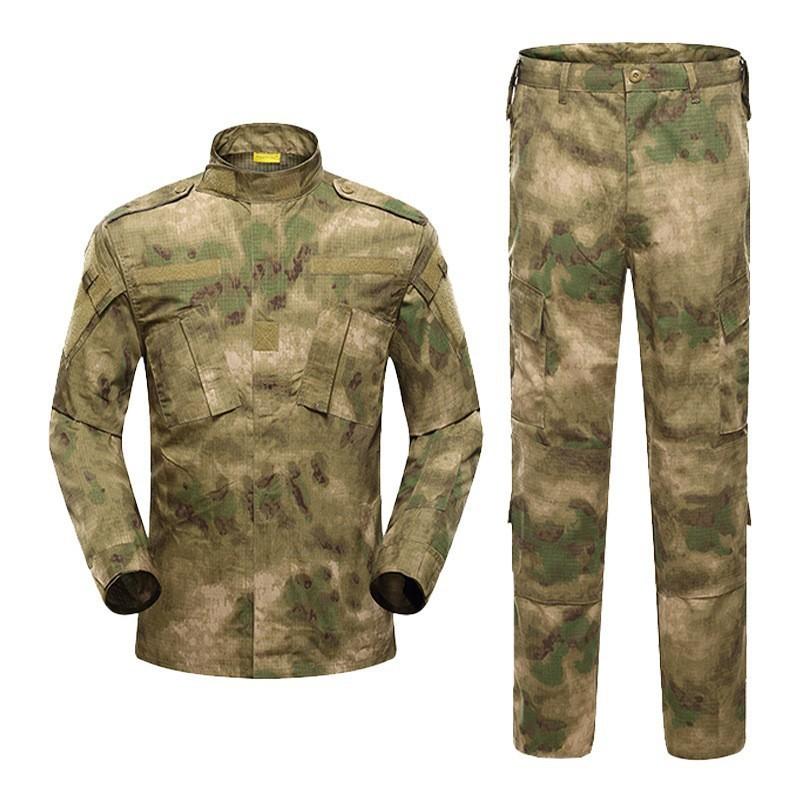 Tactical Camouflage Cycling Jersey Set Outdoor Training Hiking Hunting Suit