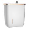 Large Capacity Wall-Mounted Trash Can with Lid for Bathroom, Kitchen, Bedroom, and Living Room