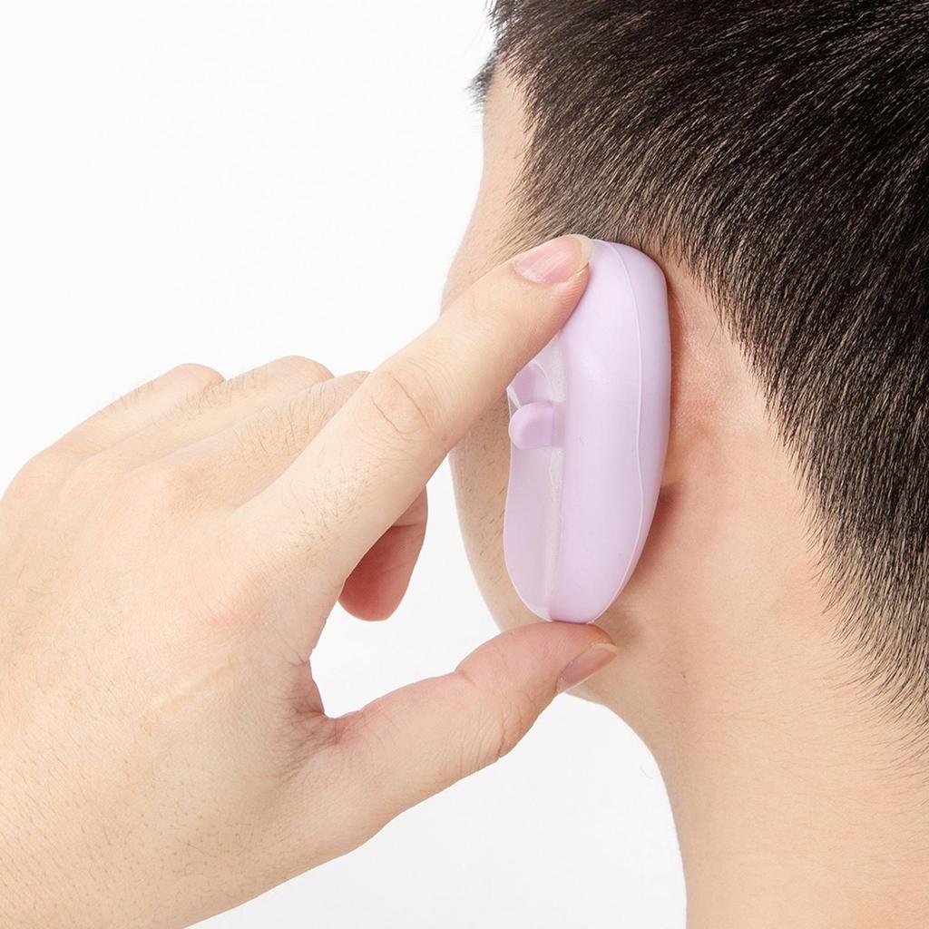 2Pcs Silicone Ear Cover Protector Soft Hairdressing Reusable Creative Hair Color