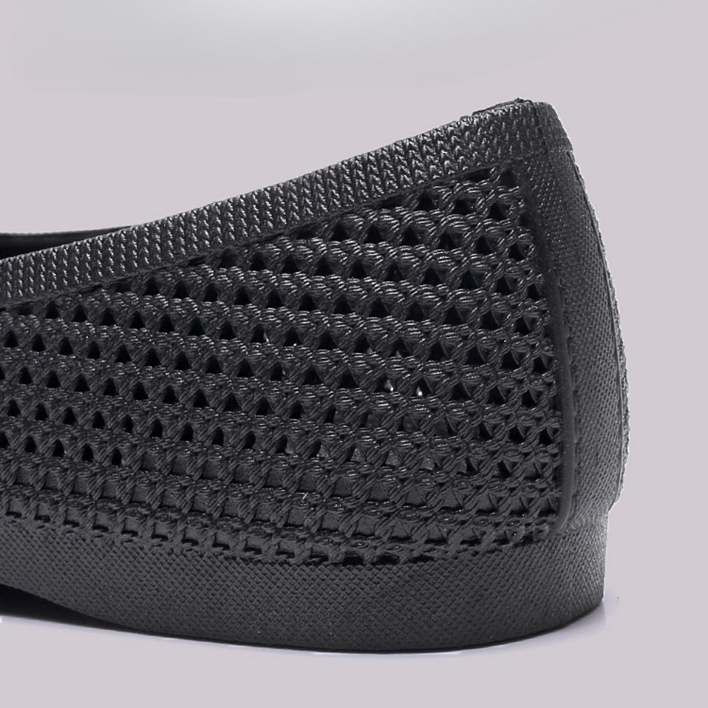 Летний новый стиль, сандалии с перфорированным носком, полые, противоскользящие, для ношения на улице, дышащая белая обувь, универсальная пляжная обувь на плоской подошве