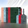 PU Leather RFID Passport Holder & Luggage Tag Set with Anti-Theft Features