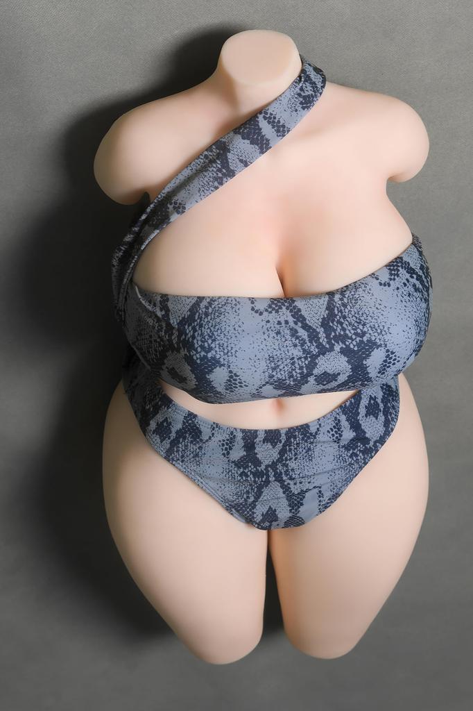 HANIDOLL Real Doll Love Doll Half Body Life Size Large Masturbator Big Tits Jelly Chest TPE Metal Skeleton 2 Holes Repeated Use 18kg M98