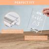 Photos Clips Wedding Supplies Place Card Table Numbers Holder Acrylic Sign Holder Clamps Stand