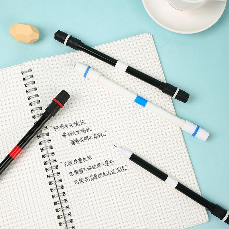 1 шт. Креативная вращающаяся ручка, ручка для пальцев, игрушка-спиннер, взрослая, детская, для снятия стресса, вращающиеся гелевые ручки, противоскользящий ручной спиннер, студенческие канцелярские товары