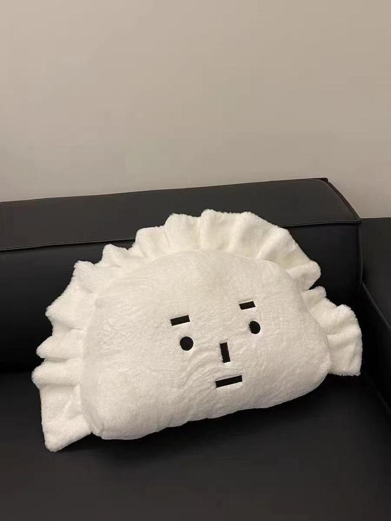 Милая Подушка-Обнимашка в виде Пельменя: Супермягкая подушка для дивана, офиса или гостиной - Идеально подходит для дневного сна и поддержки спины