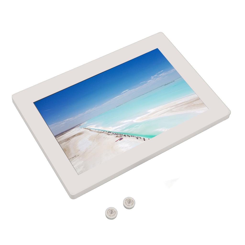 10-дюймовая цифровая фоторамка WiFi с сенсорным экраном IPS, простая настройка для обмена фотографиями и видео, умное облако